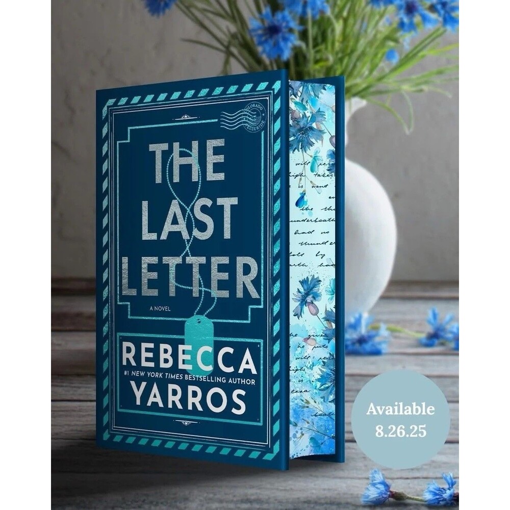Signed Rebecca Yarros The Last Letter Signed Deluxe Edition PRESALE
